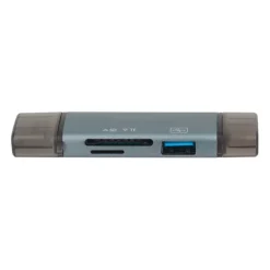 Lecteur de cartes multifonction SEDEA 6 en 1 - USB - USB-C