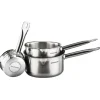 Lot de 3 casseroles 14,18 et 20cm Arthur Martin tous feux dont induction