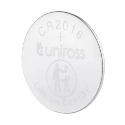 Lot de 4 piles UNIROSS CR2016