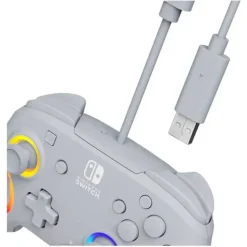 Manette filaire PDP AFTERGLOW WAVE gris