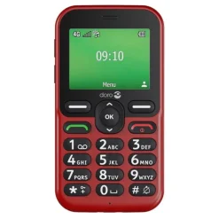 Mobile DORO Leva E10s 4G Rouge Sénior