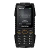 Mobile résistant eau et poussières KONROW STONE PLUS 2,4" Noir