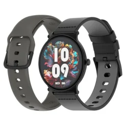 Montre connectée ECHO Rainbow Sunset noir - 2 bracelets