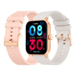 Montre connectée ECHO Rainbow Lite Rose + bracelet Gris