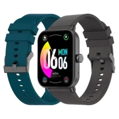 Montre Connectée ECHO Rainbow Lite Noire + Bracelet Bleu