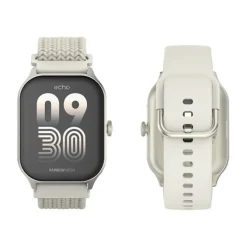 Montre connectée Echo Rainbow Mesh Blanche - 2 Bracelets