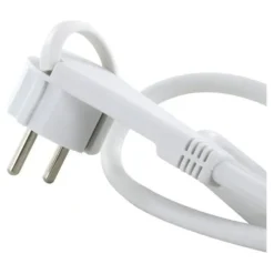 Multiprise CHACON x8 + Interrupteur 1.5m Blanc