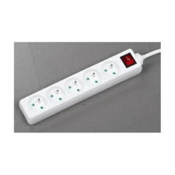 Multiprise QUARX 5 prises + interrupteur