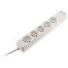 Multiprise ZENITECH 5 prises + 2 USB A , cable 1m