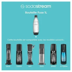 Pack de 2 bouteilles SODASTREAM lave-vaisselle