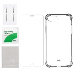 Pack Film de protection + Coque WE APPLE iPhone 7/8/SE