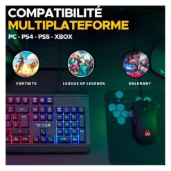 Pack gaming 4 en 1 THE G-LAB Barium