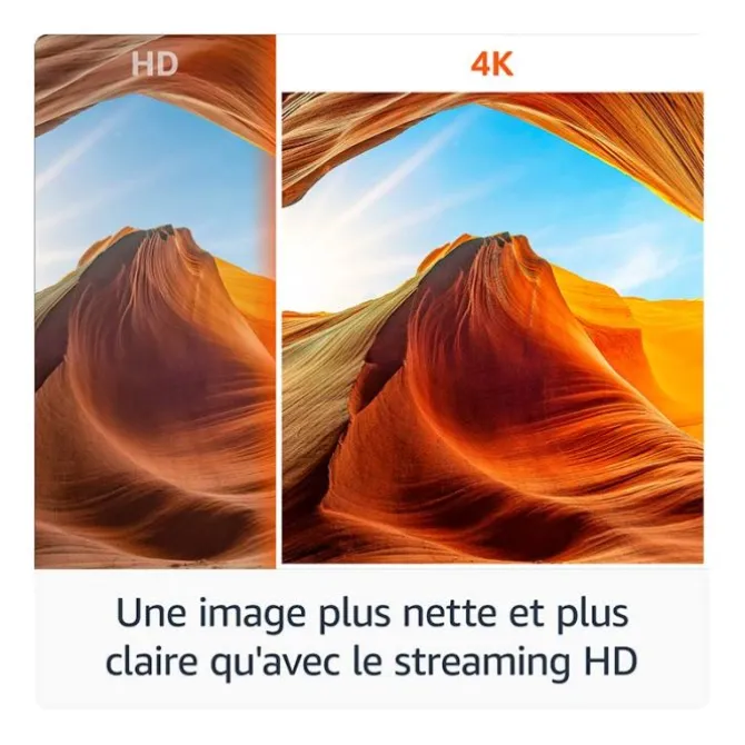 Passerelle Multimédia FIRE STICK TV AMAZON 4K SELECT 2025 avec télécommande