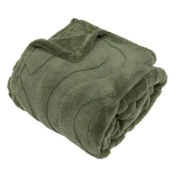Plaid microfibre jacquard 130x170cm