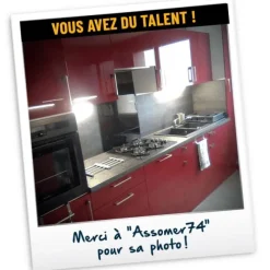 Plaque de cuisson gaz verre VALBERG GGH 4 IC VET