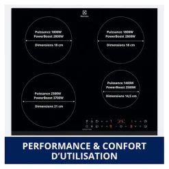 Plaque de cuisson induction ELECTROLUX LIT6043