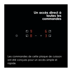 Plaque de cuisson vitrocéramique ELECTROLUX LRR6430CK
