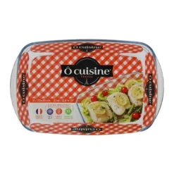 Plat verre O'cuisine 32x20 rectangle