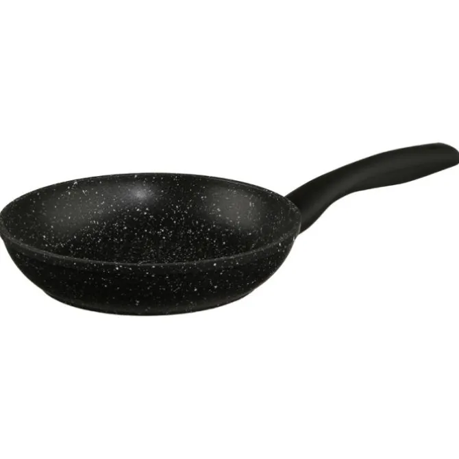 Poêle 24 cm alu forgé effet pierre