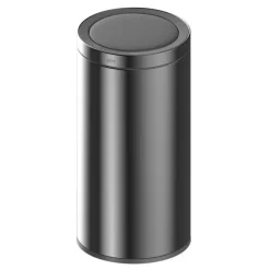 Poubelle Sensor métal 40L carbone