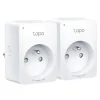 Prise connectée x2 Wifi TAPO P11 avec compteur de consommation