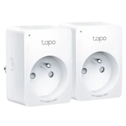 Prise connectée x2 Wifi TAPO P11 avec compteur de consommation