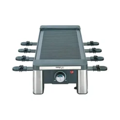 Raclette & grill/pierre COSYLIFE 8 personnes CL-R8PSSDCS