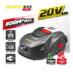 Robot tondeuse GARDEO GRO20V20WIFI-2A