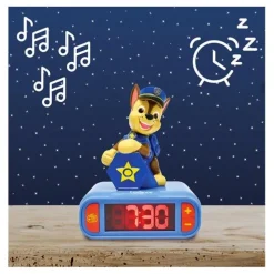 Réveil enfant LEXIBOOK Veilleuse Chase