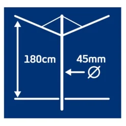 Séchoir parapluie LEIFHEIT LINOPUSH 500