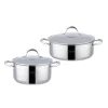 Set ARTHUR MARTIN marmite faitout inox