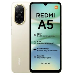 Smartphone XIAOMI Redmi A5 64Go Or