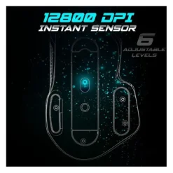 Souris gaming SPIRIT OF GAMER PRO M5 Blanche Filaire 12800Dpi