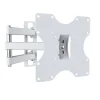 Support mural EDENWOOD TV de 48 à 81cm D1 déporté blanc