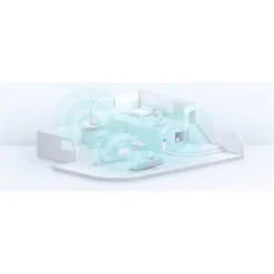 Système wifi Mesh TP LINK + 2ports Fast ethernet Deco E4 ( pack-2)