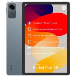 Tablette XIAOMI 11" Redmi PadSE 128Go noir