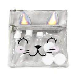 Trousse de voyage avec flacons