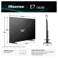 TV QLED 58