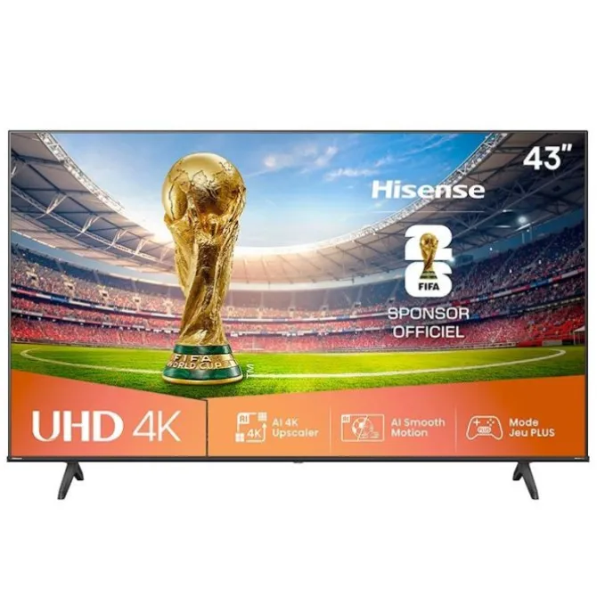 TV UHD 4K 43" HISENSE 43A6Q