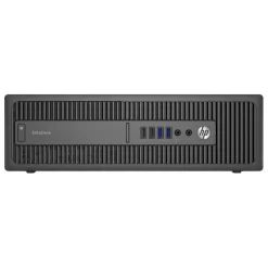 Unité Centrale HP 800 G2 SFF - i3/8Go/120Go SSD + 500Go - Reconditionné Grade ECO